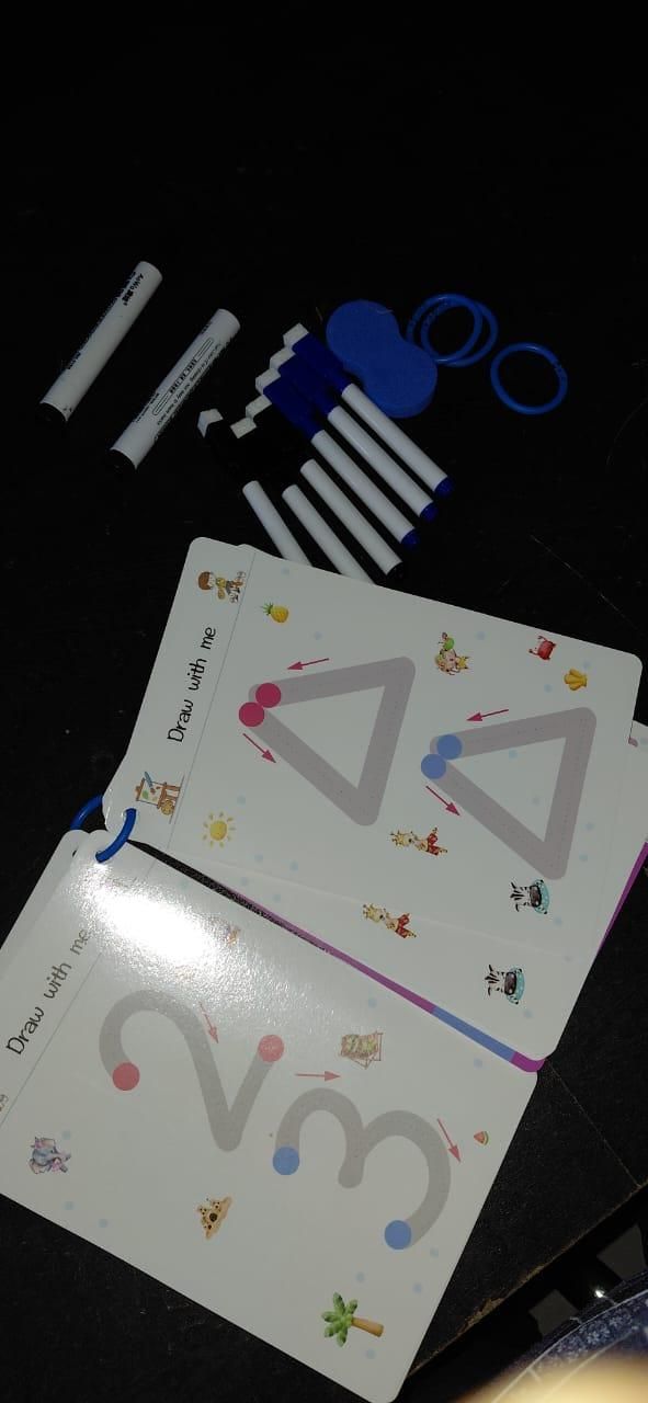 Reusable Tracing Line book